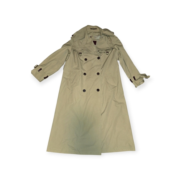 Etienne Aigner Tan Trench OverCoat - Picture 5 of 10